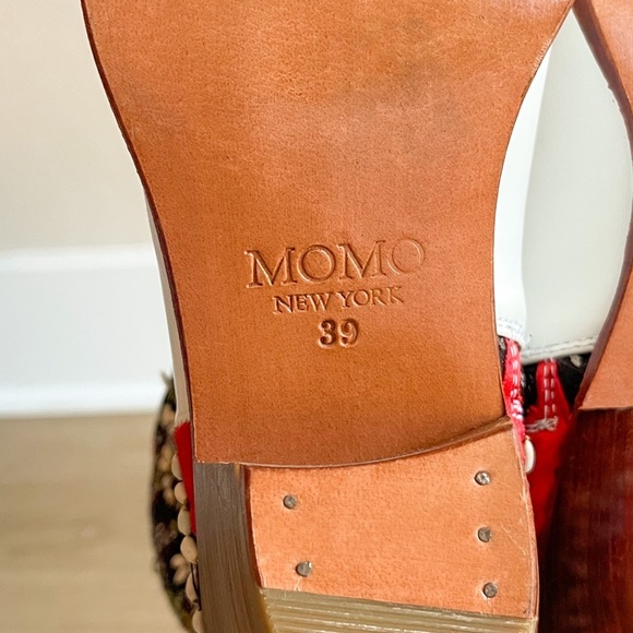 MOMO New York | TRIBAL EMBROIDERED POINTED ANKLE BOOTS NALIA Size: 8 - Picture 8 of 13